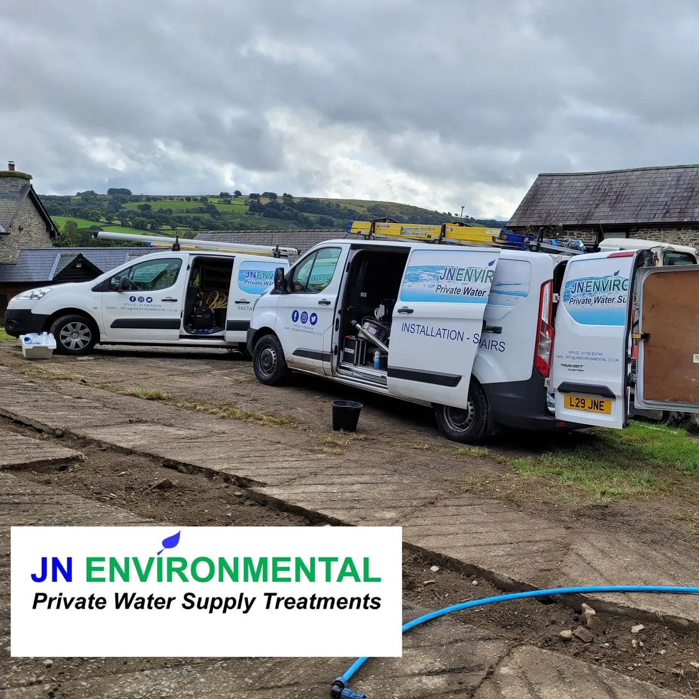 Borehole Water Filter System Installation In Ceredigion, Wales