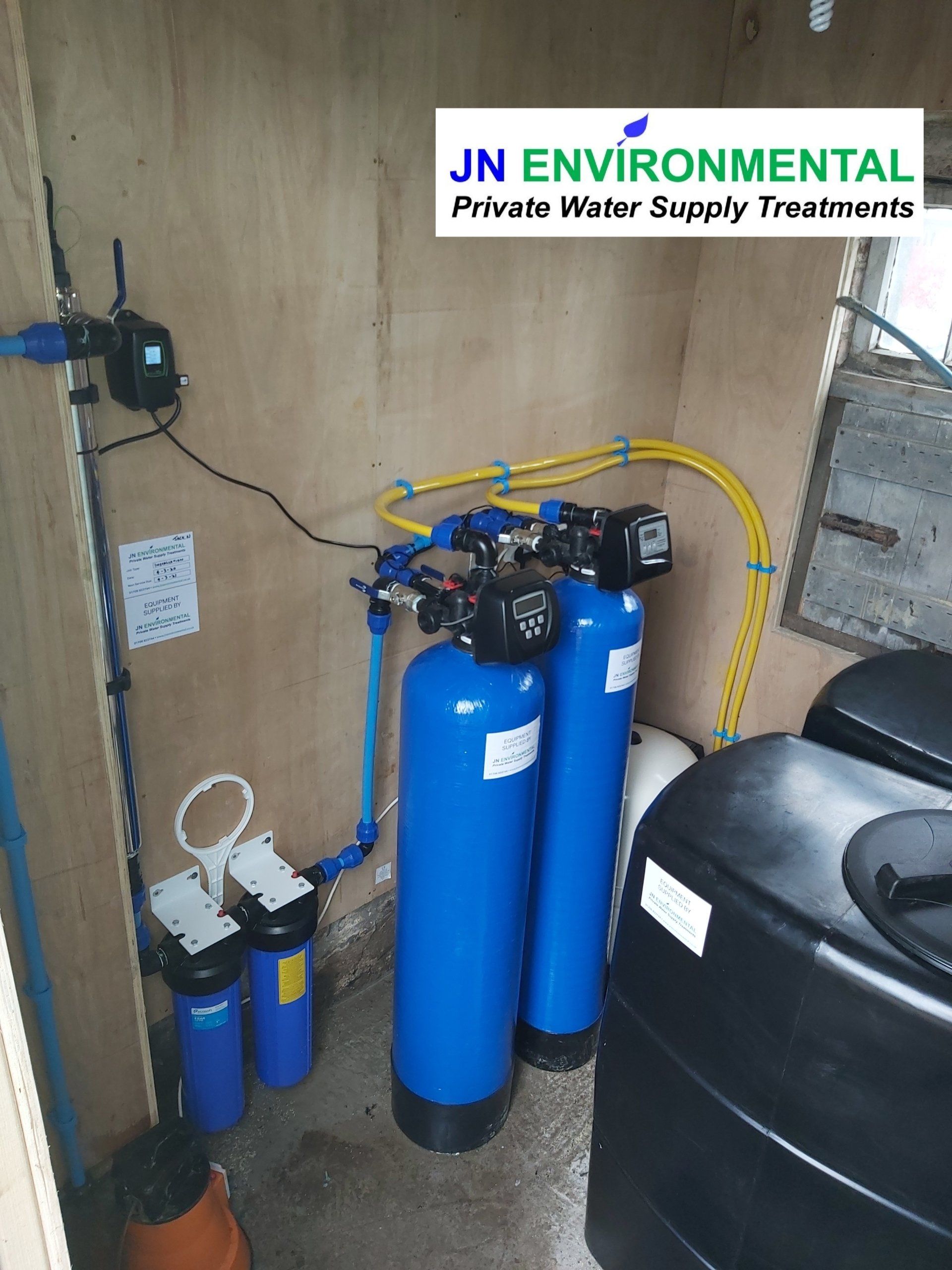 Spring  water supply  system installation in Cockermouth, Cumbria