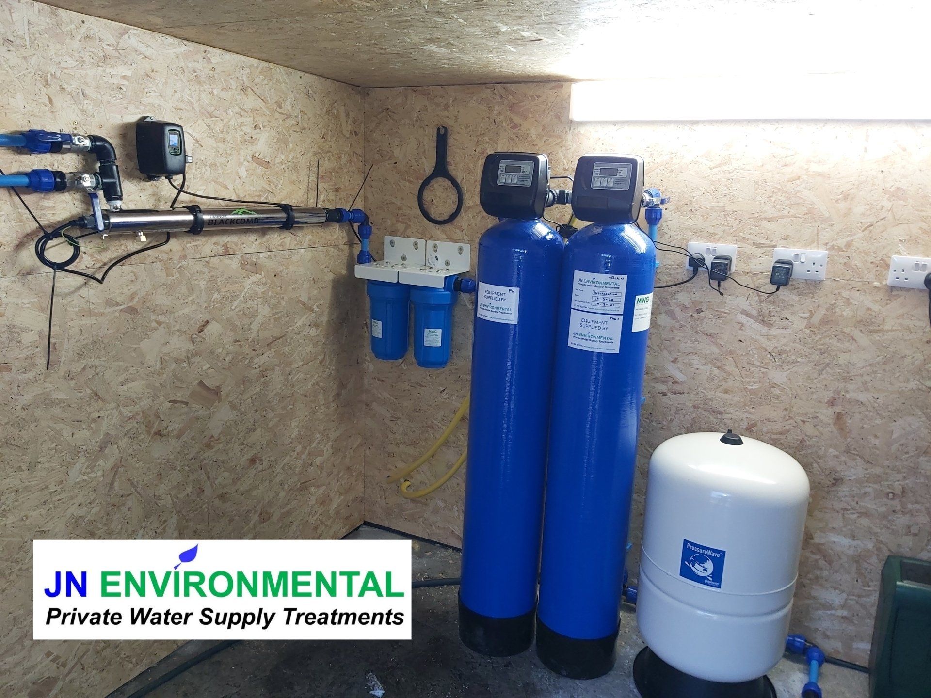 Well water supply system installation in Northumberland