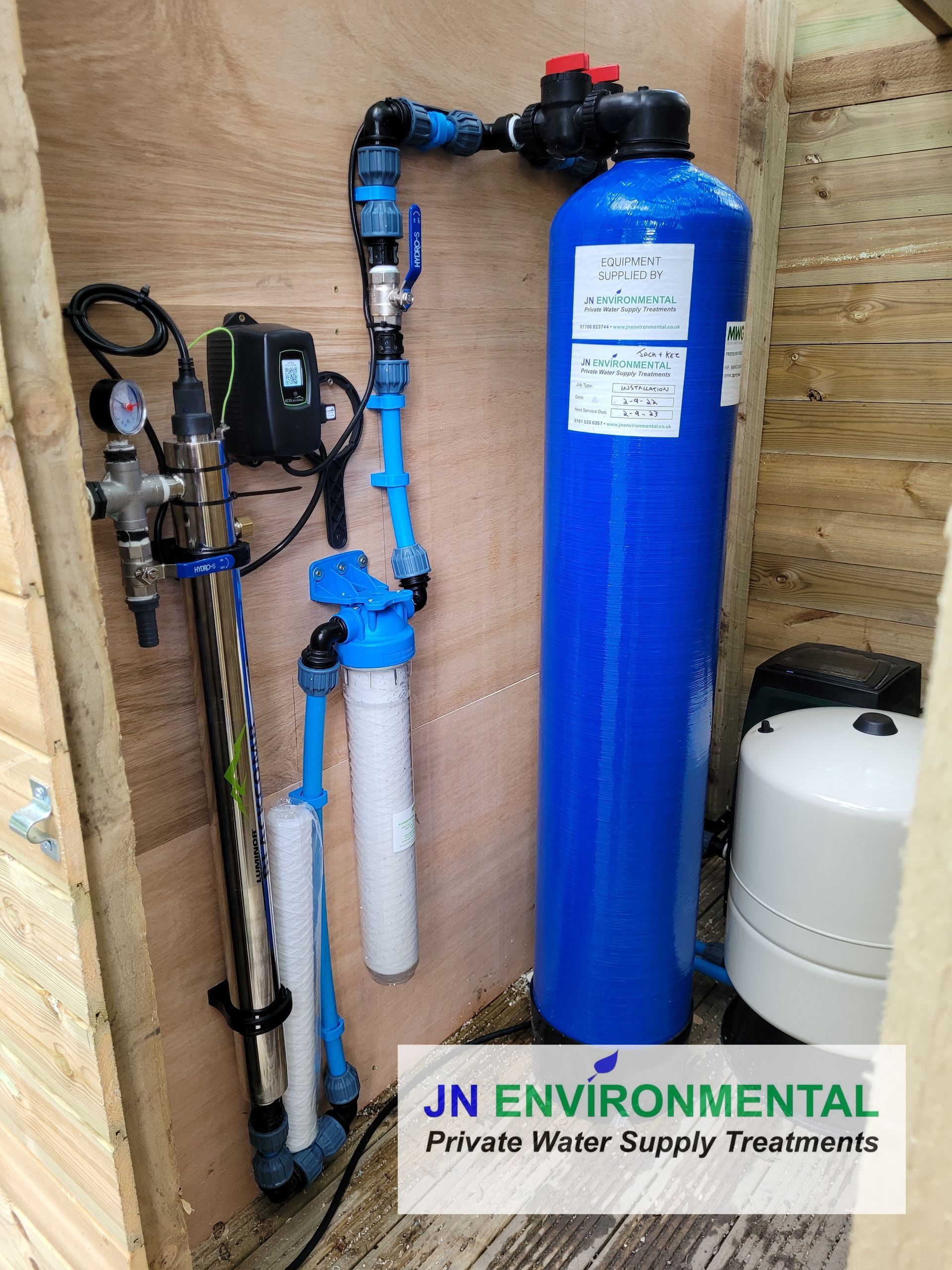 Spring Water Filter System Installation In Rochdale, Lancashire | Private Water Supply