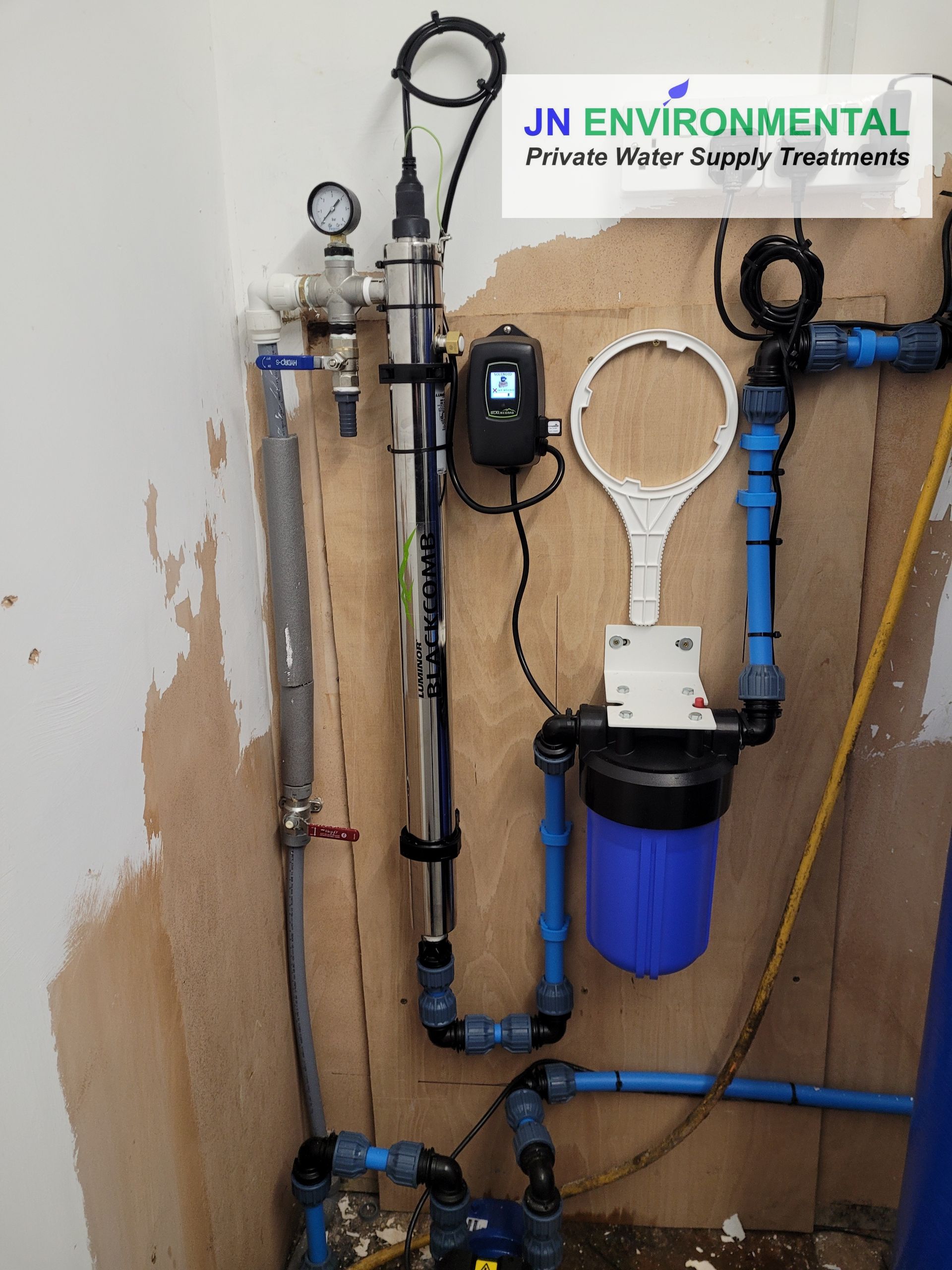 Spring Water Filter System Installation In Sheffield, Yorkshire | Private Water Supply