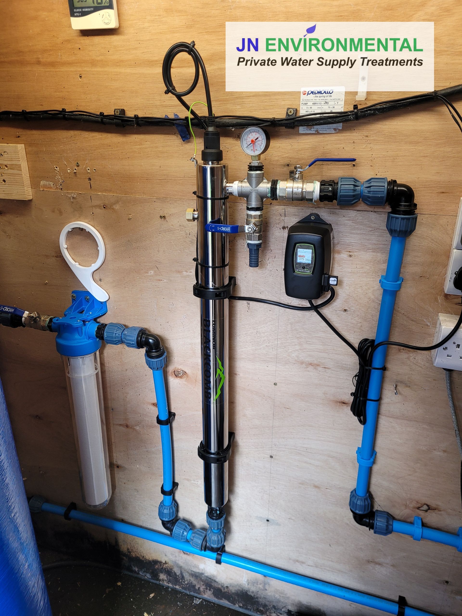 Spring Water Filter System Installation In Lothersdale, North Yorkshire | Private Water Supply