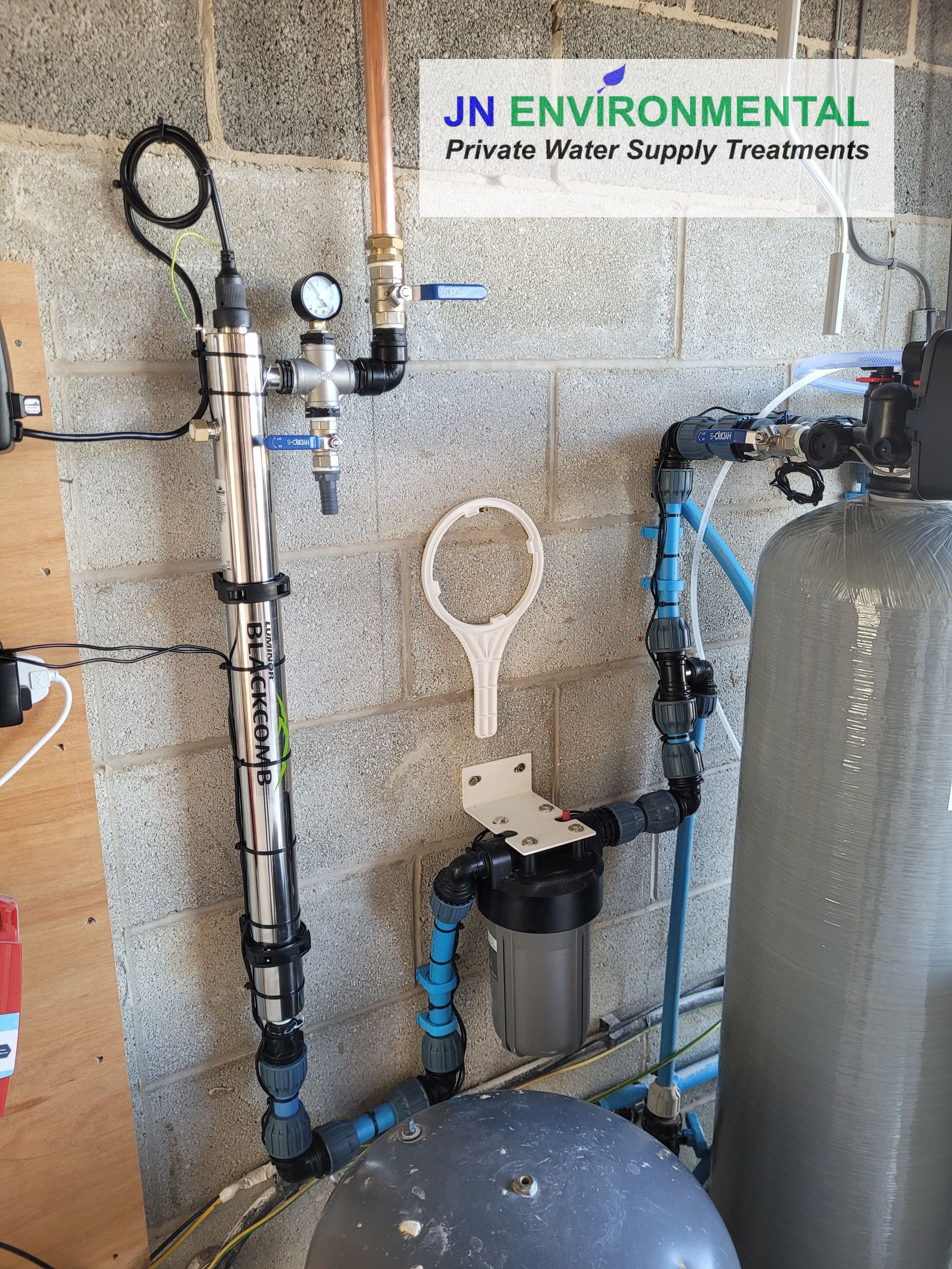 Borehole Water Filter System Installation In Sheffield, South Yorkshire | Private Water Supply