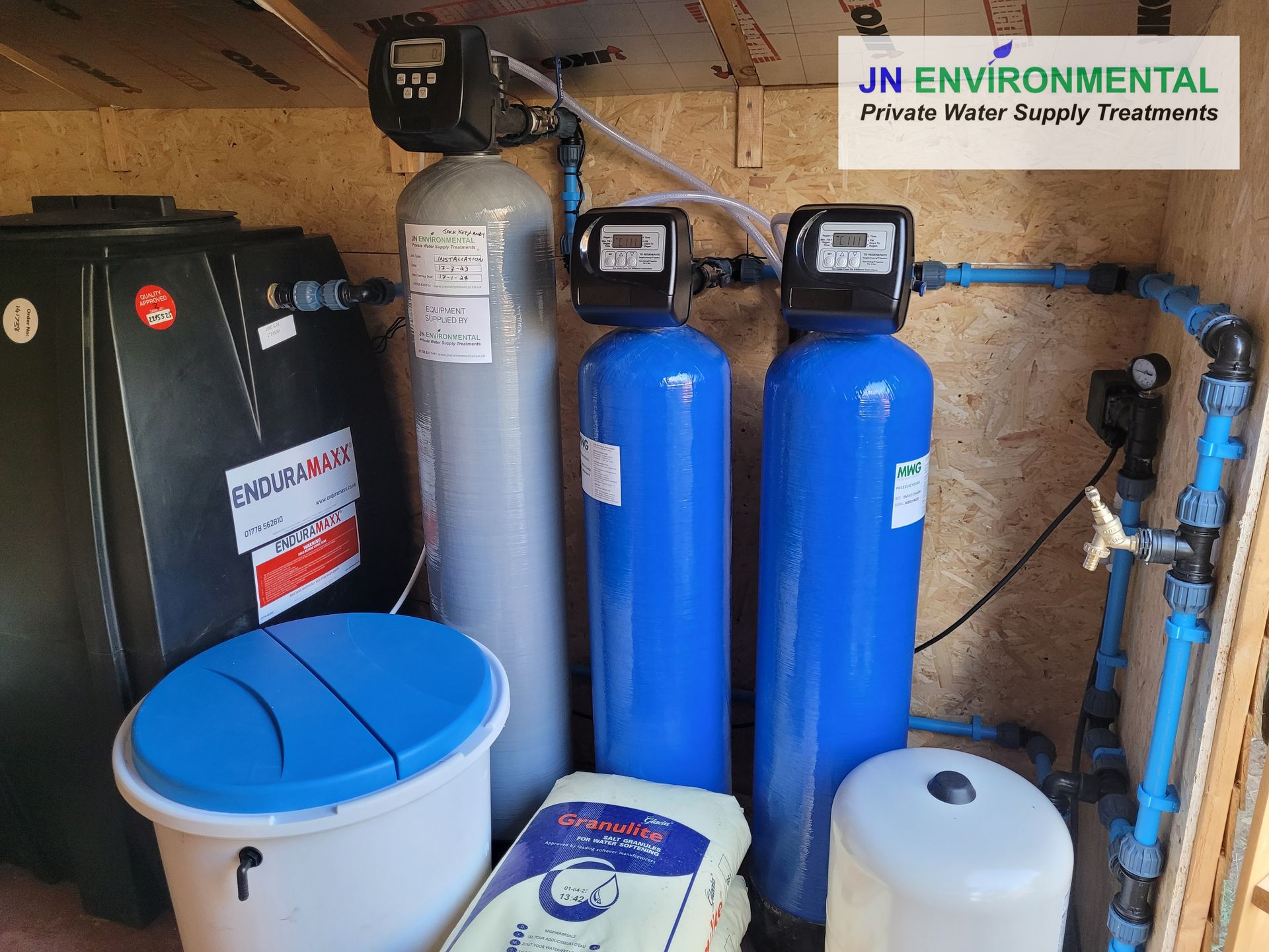 Borehole Water Filter System Installation In Bacup, Lancashire | Private Water Supply