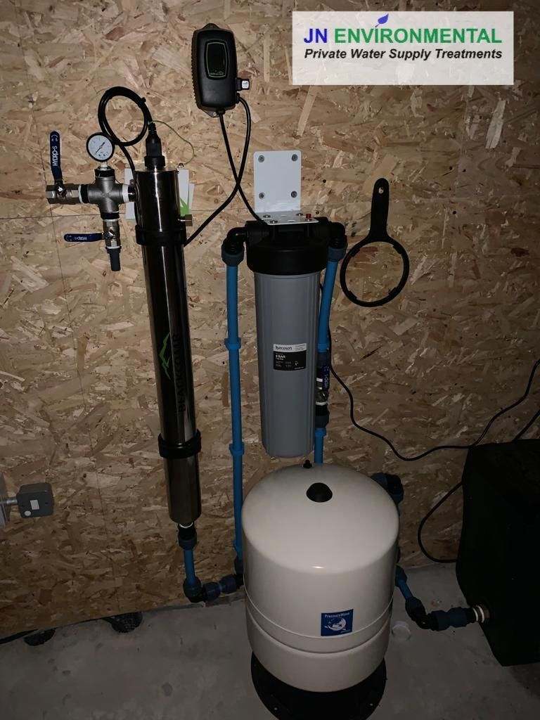 Borehole Water Filter System Installation In Darwen, Lancashire | Private Water Supply