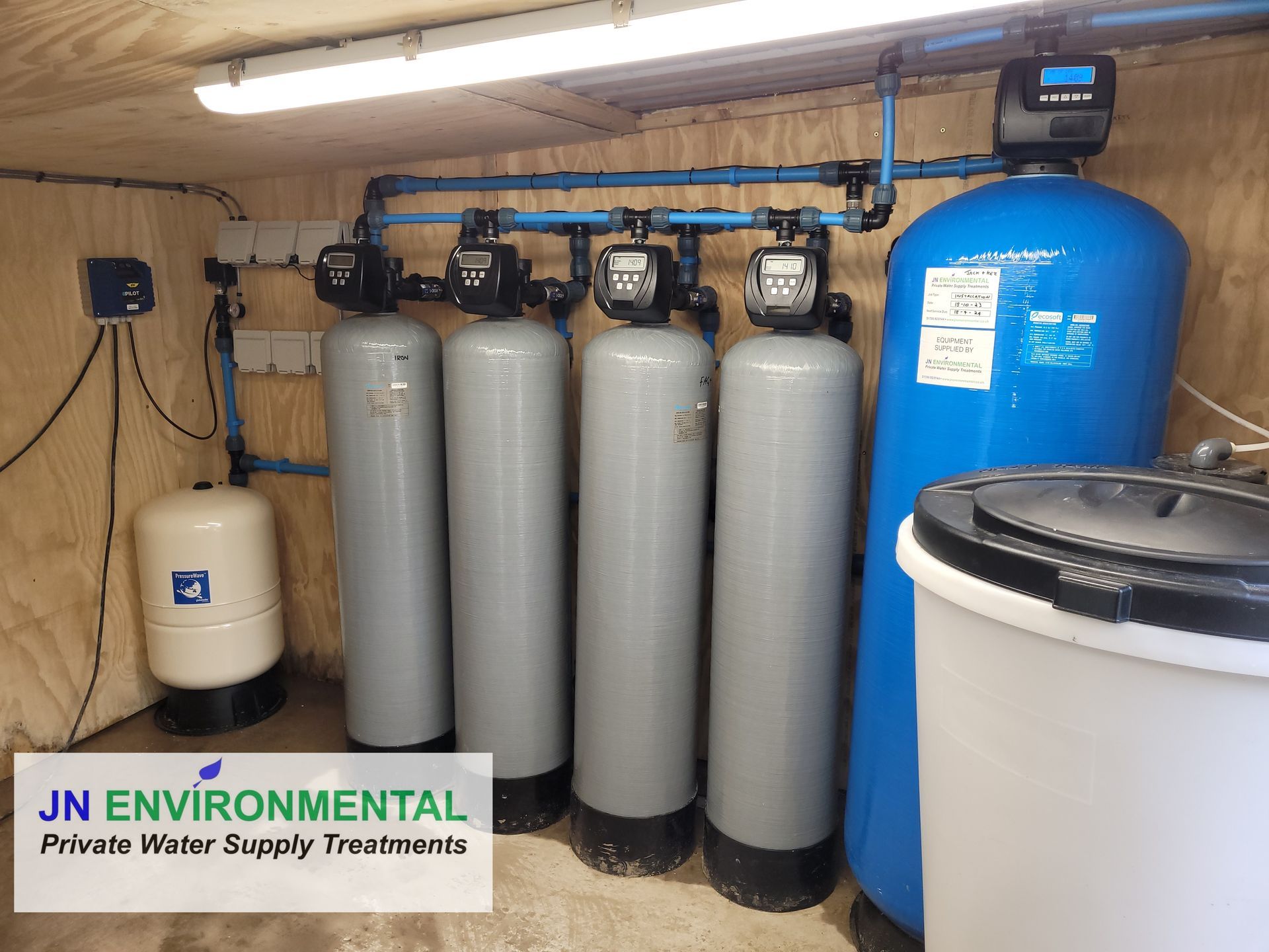 Borehole Water Filter System Installation In Carnforth, Lancashire | Private Water Supply