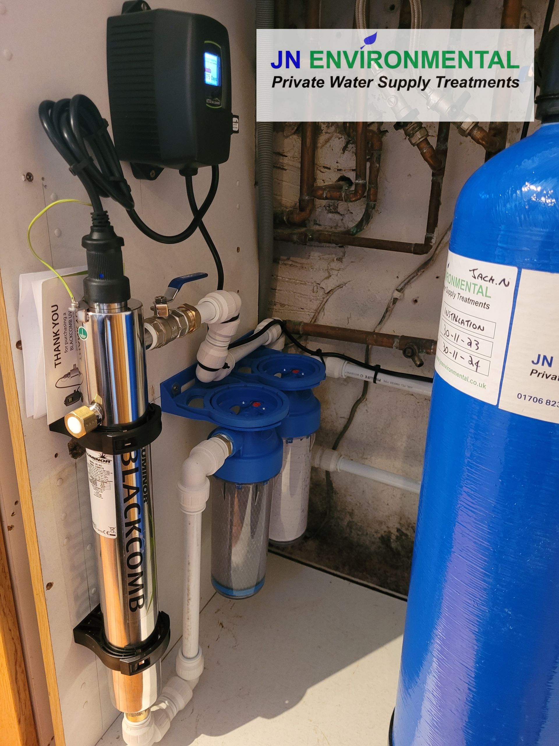 Spring Water Filter System Installation In Sowerby Bridge, West Yorkshire | Private Water Supply