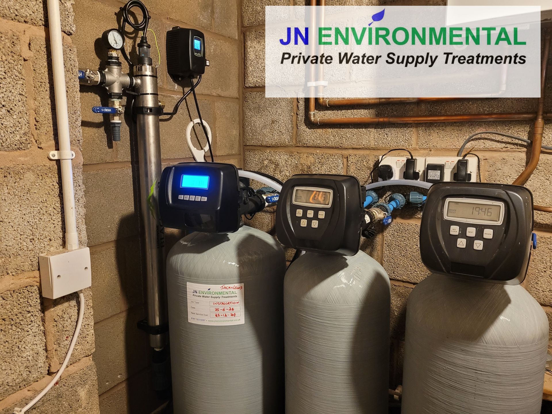 Borehole Water Filter System Installation In Turton, Lancashire | Private Water Supply