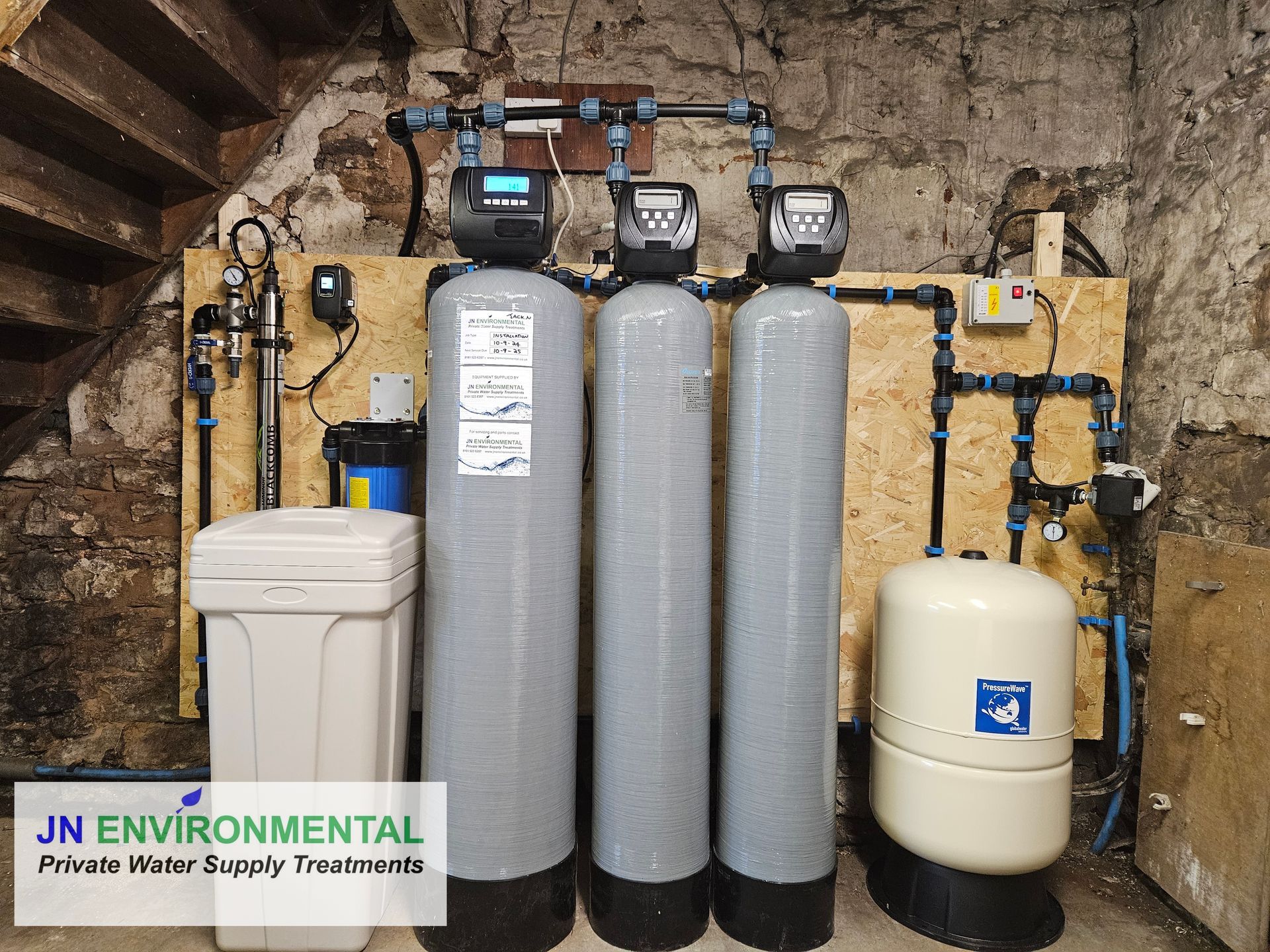 Borehole Water Filter System Installation In Rossendale, Lancashire | Private Water Supply