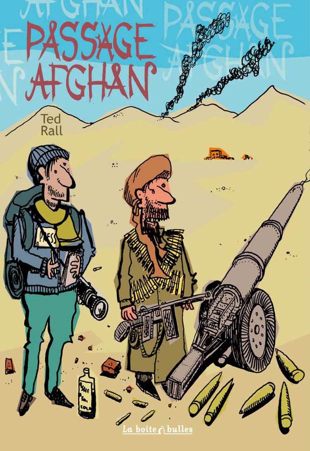 couverture de la bd historique passage afghan