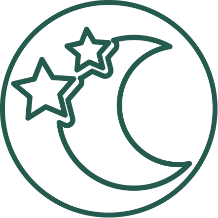 schlaf icon mit mond und sterne schlaf icon mit mond und sterne