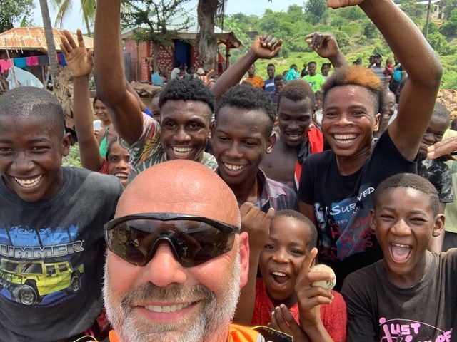 Earthquake response to Haiti