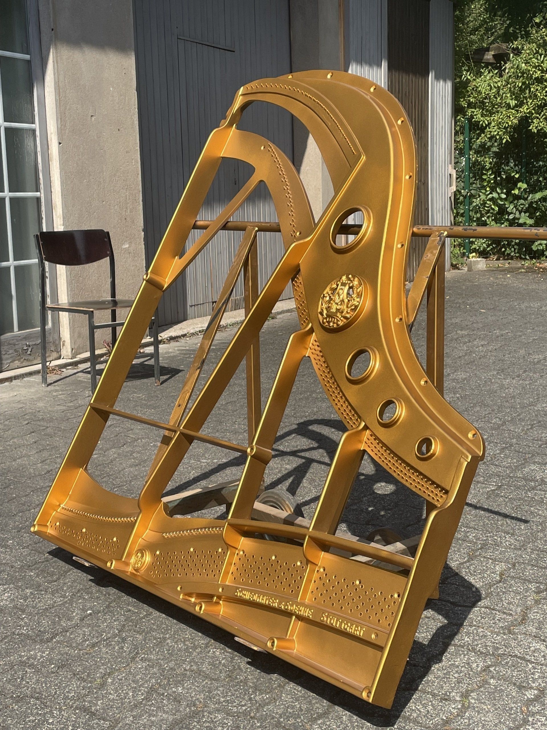 Gussrahmen Schiedmayer Mod. 18 neu lackiert