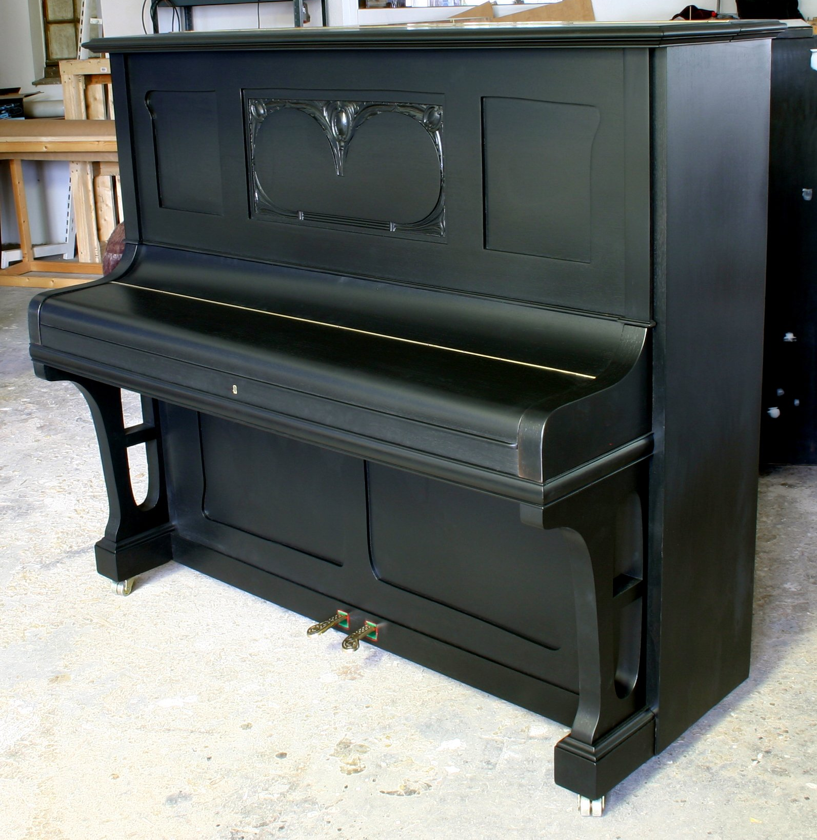 Mand-Klavier nach der Restaurierung