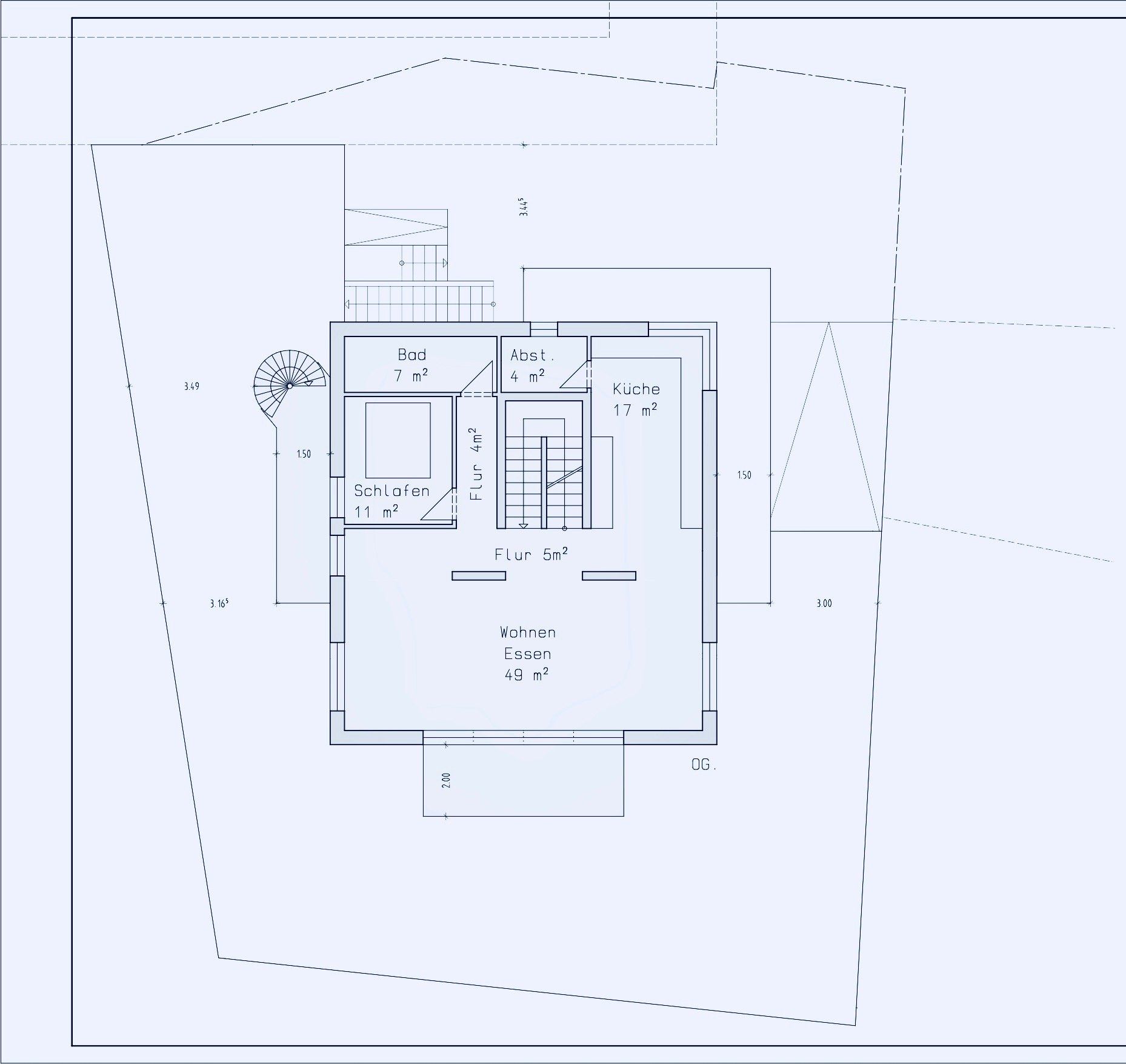 Entwurf mit Varianten Einfamilien- und Zweifamilienhaus in Bad Nauheim, Architekt