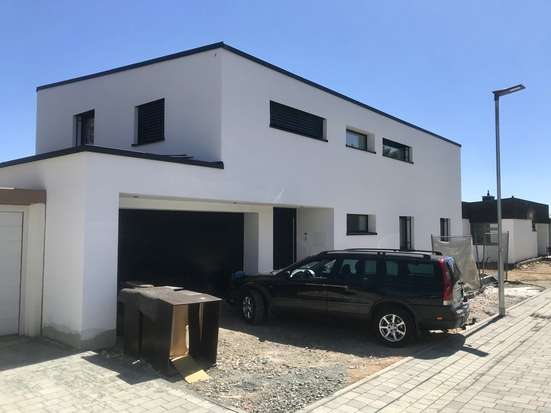 Umbau, Sanierung, Aufstockung, technische Modernisierung, KfW-55-Haus, Wintergarten, Eisspeicher, Wasser-Wasser-Wärmepumpe