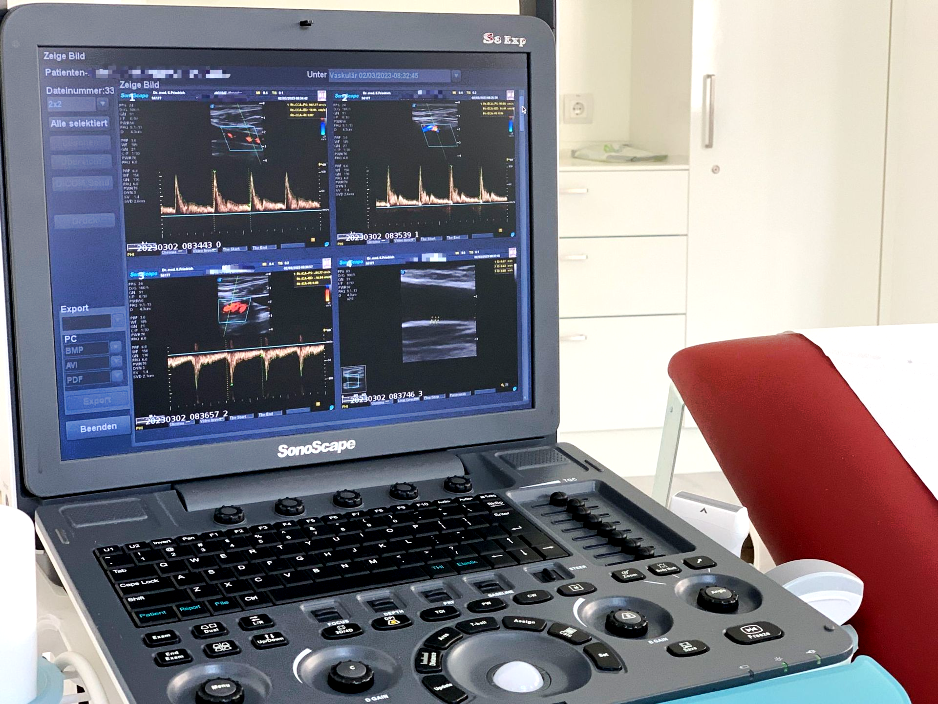 Sonographiegerät Allgemeinmedizin, Sportmedizin, Sonographie, Sonografie, Sono, Ultraschall, Privatarzt, Privatärztin, Medicus, Dresden, Privatpraxis, Frau Dr. Friedrich