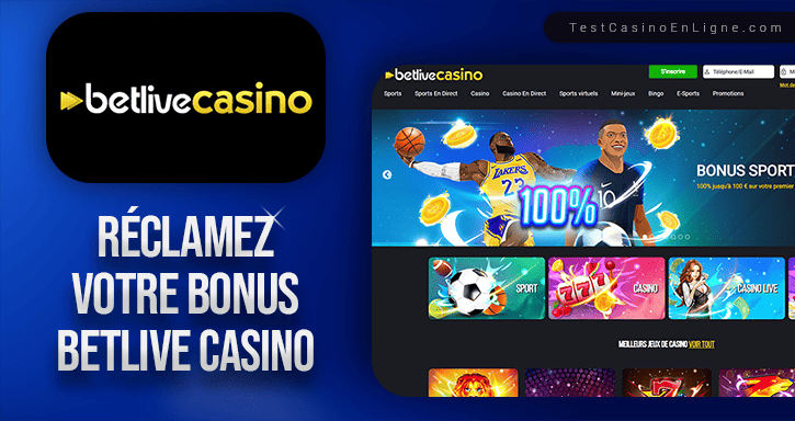 Betlive Casino : le casino en ligne francophone idéal sur iPhone.