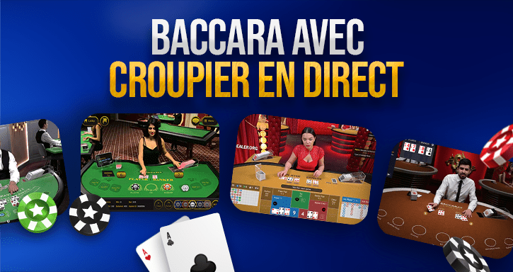 Jouer au baccara avec croupiers en direct sur iPhone