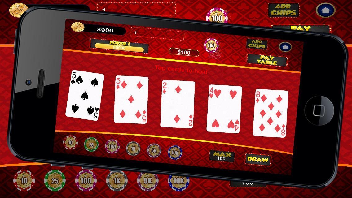 Jouer au vidéo poker en ligne sur un iPhone : comment ça se passe ?