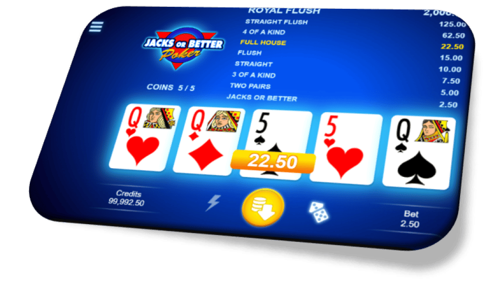 Les différentes variantes de vidéo poker en ligne à jouer sur un iPhone