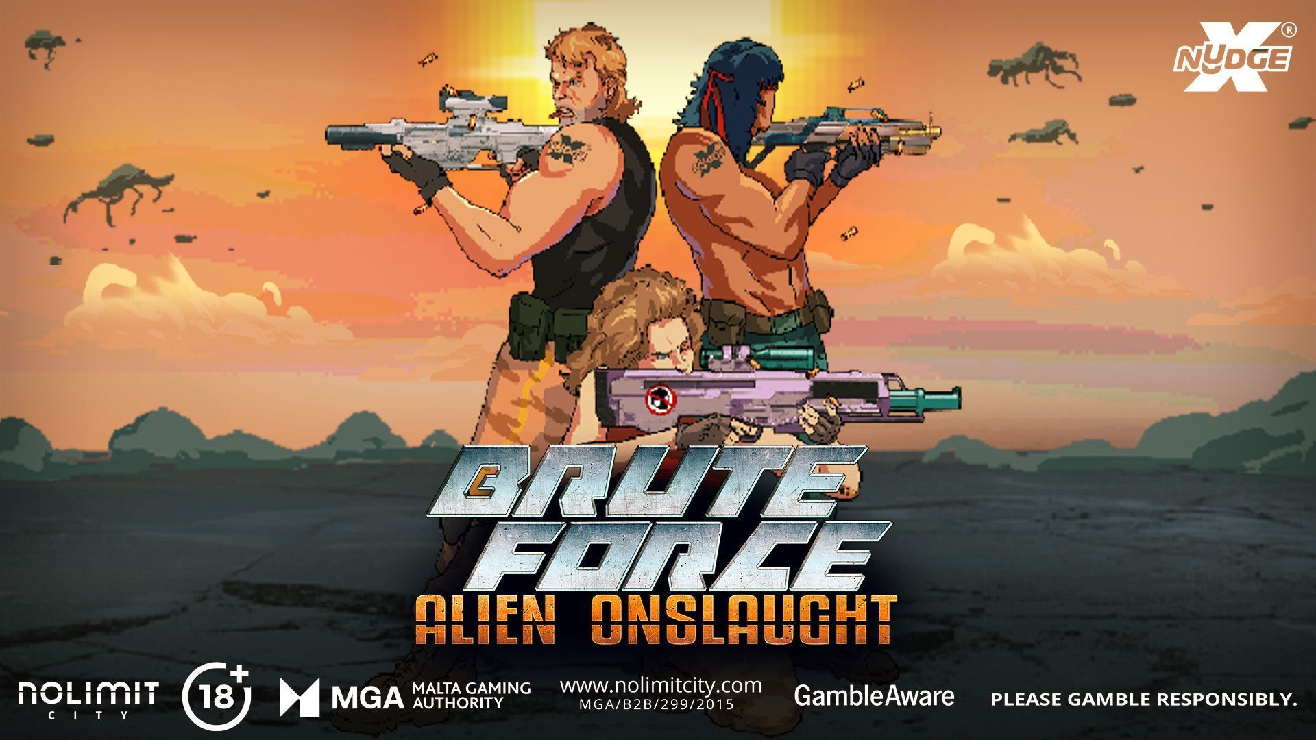 Nolimit City lance l'intense nouvelle machine à sous en ligne Brute Force : Alien Onslaught