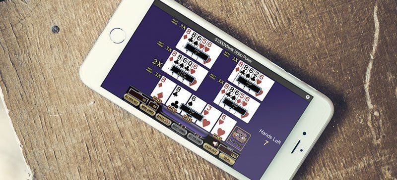 vidéo poker iPhone video poker iphone