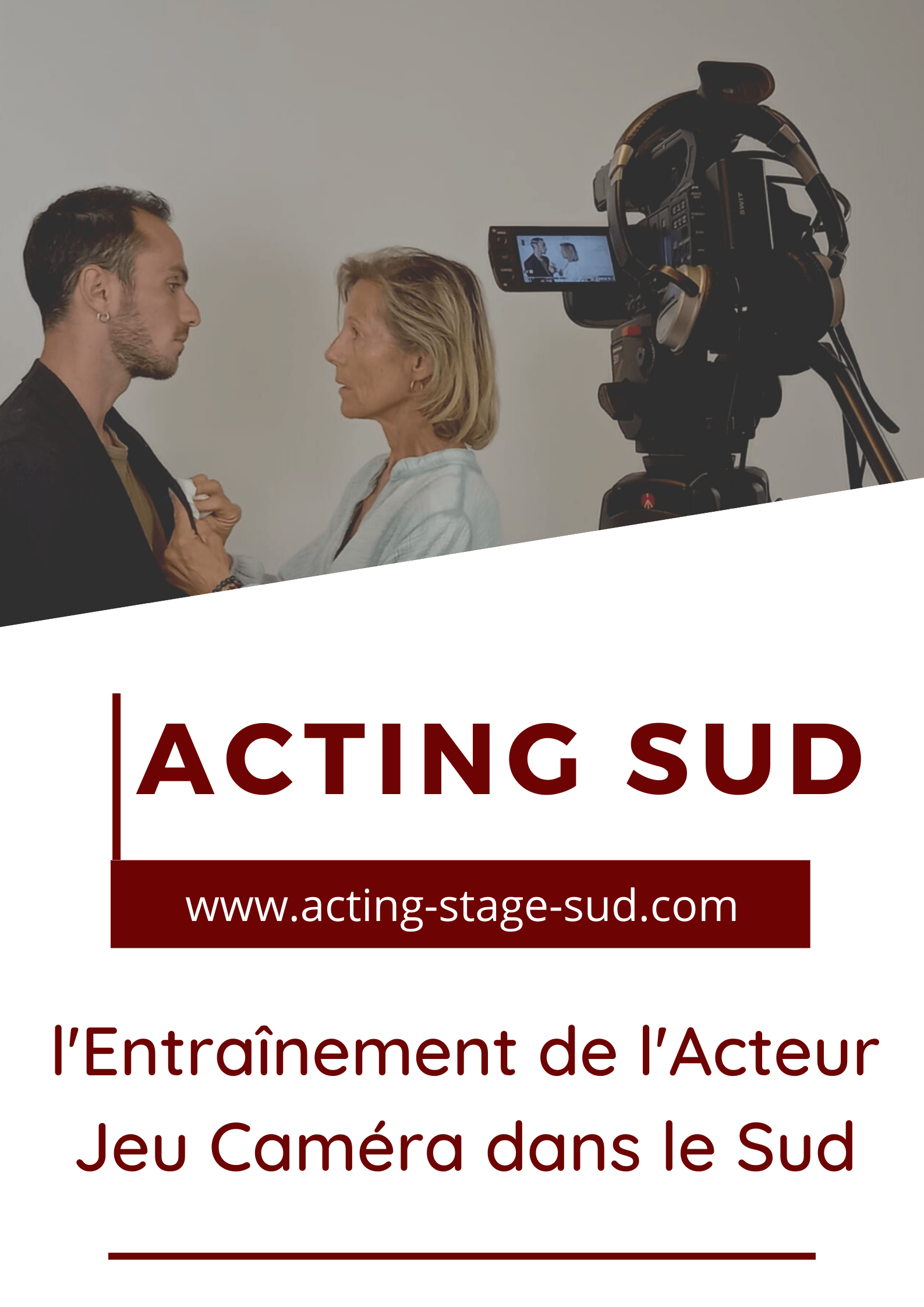 Acting Sud – École d’acteur et formation jeu face caméra à Aix-en-Provence (près de Marseille)