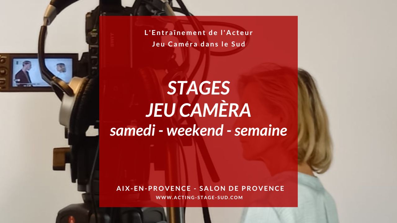 Acting Sud – École d’acteur et formation jeu face caméra à Aix-en-Provence (près de Marseille)