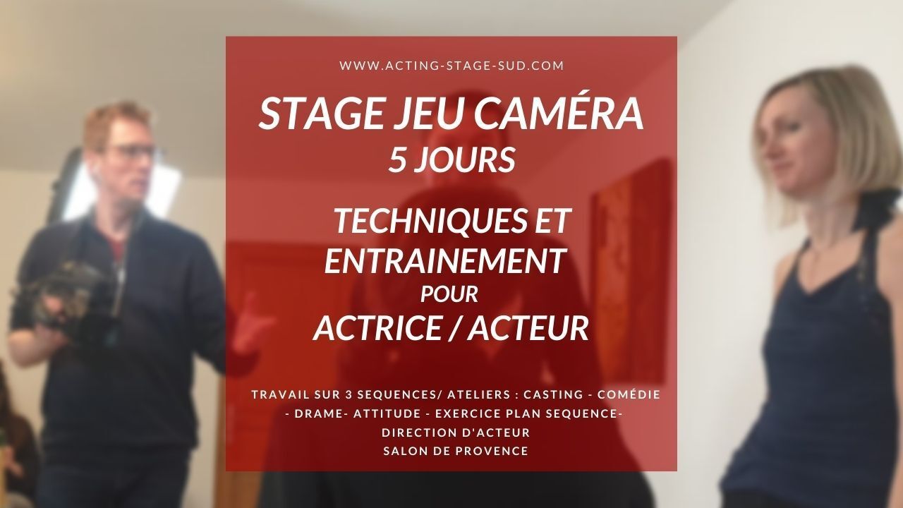 Acting Sud – École d’acteur et formation jeu face caméra à Aix-en-Provence (près de Marseille)