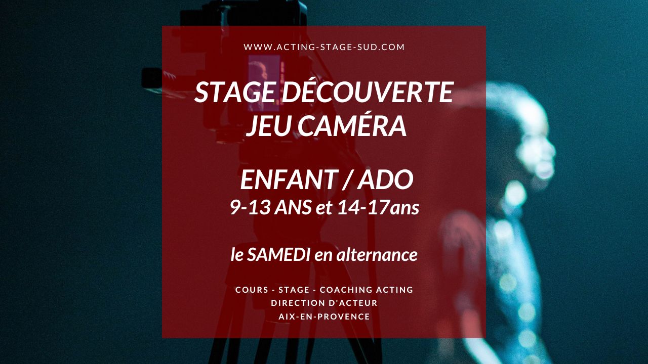 Acting Sud – École d’acteur et formation jeu face caméra à Aix-en-Provence (près de Marseille)