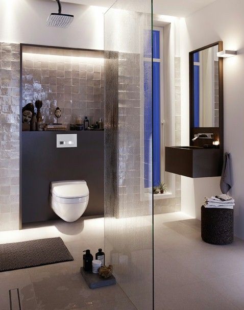 Zellige Fliesen Badezimmer WC handgemacht