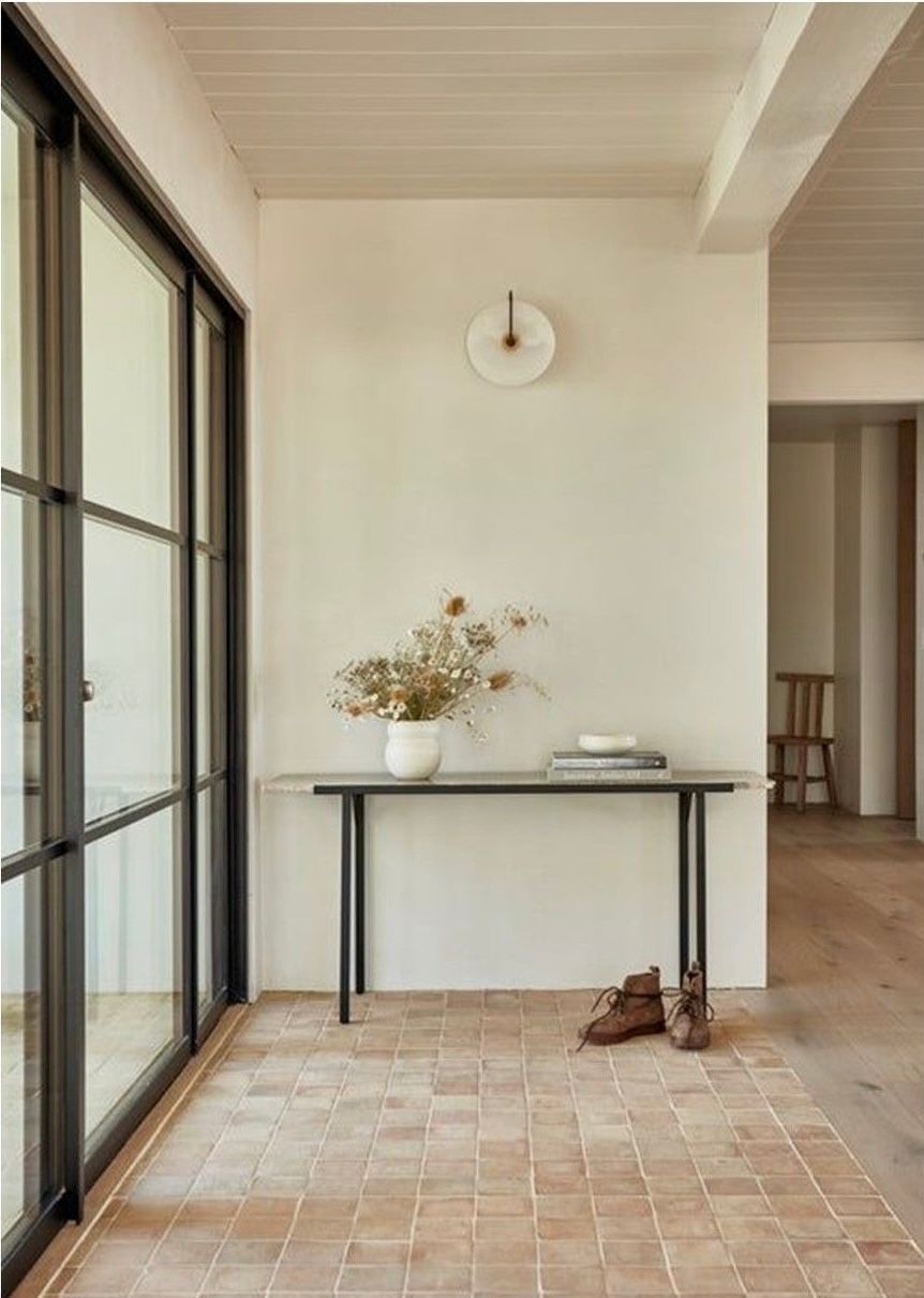 Boden Wohnzimmer auf Terracotta Modern Loft