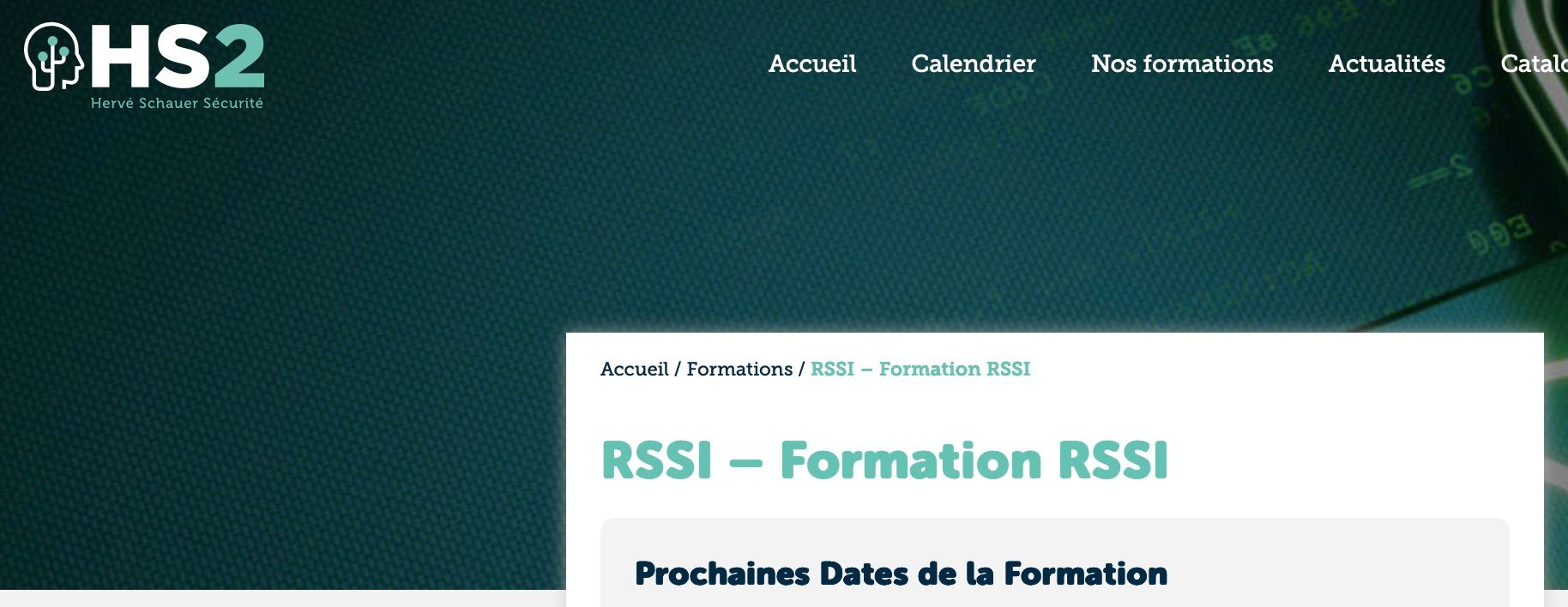 Formation RSSI HS2