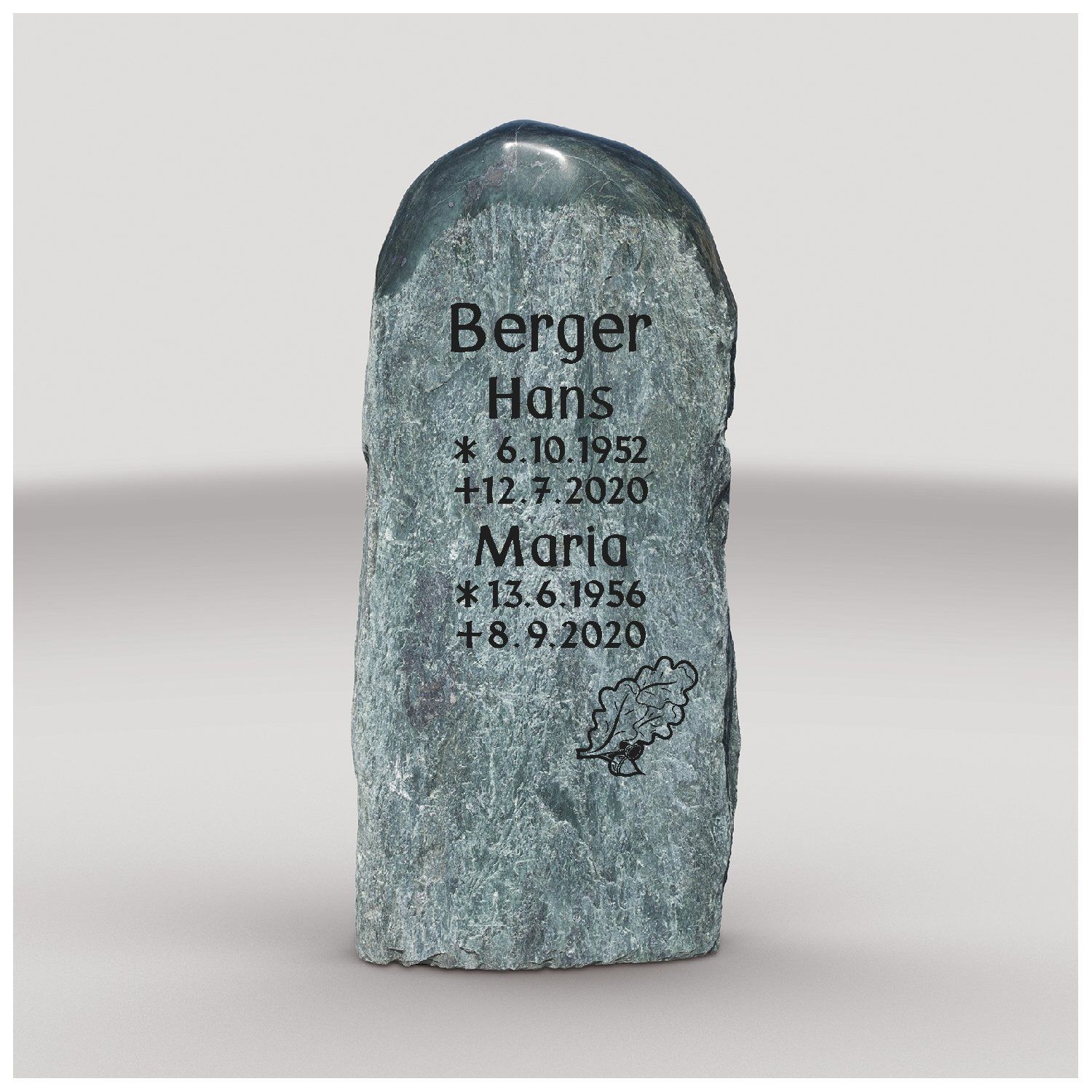 Beschriftung auf ©Lithos GmbH Co. KG, Max-Plank-Straße 21, 59423 Unna, www.lithosmarmor.de Beschriftungen - Meyn Grabsteine in Bad Bevensen