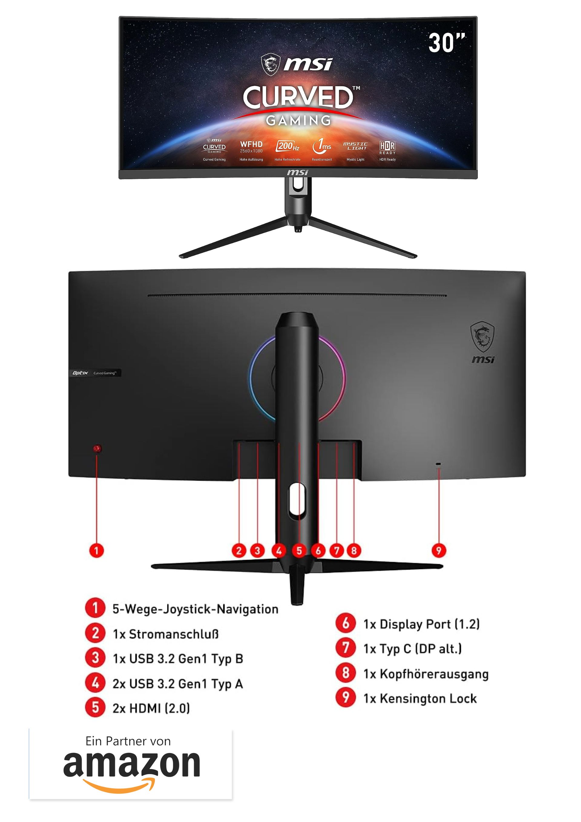 Ultrawide Curved Gaming Monitor