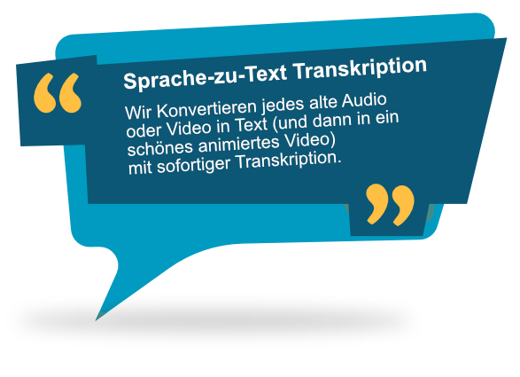 Sprache-zu-Text Transkription
