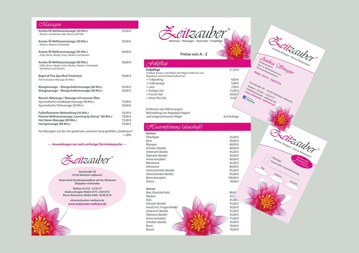 Artist Werbung gestaltet Ihre Flyer