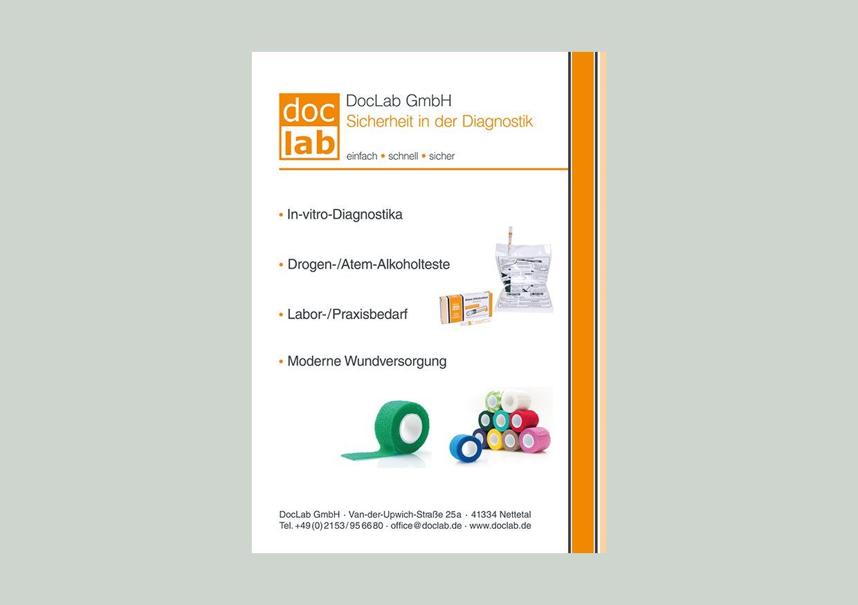 Artist Werbung - Medizin Plakat