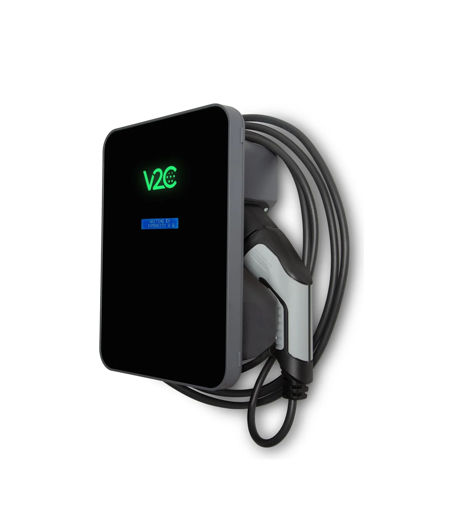 cargadores V2C Trydan monofásico con protecciones y cable de 5 m de longitud