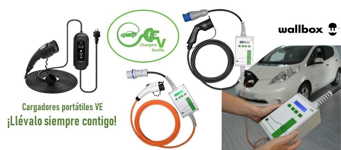 Cargador con conector Tesla cargadores portátiles para Tesla eléctrico