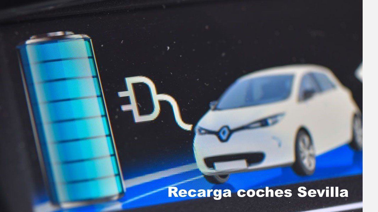 cargadores eléctricos económicos en Sevilla instalación punto de recarga vehículo eléctrico