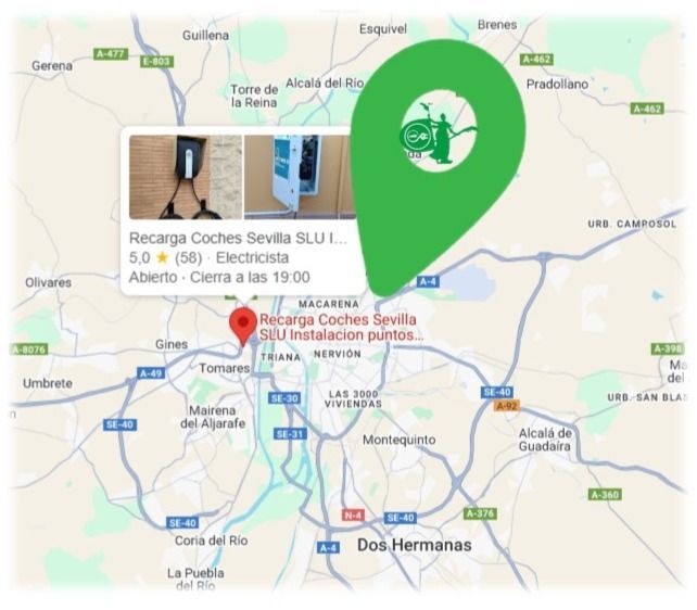 empresa local de instaladores de cargadores de coches eléctricos en Sevilla