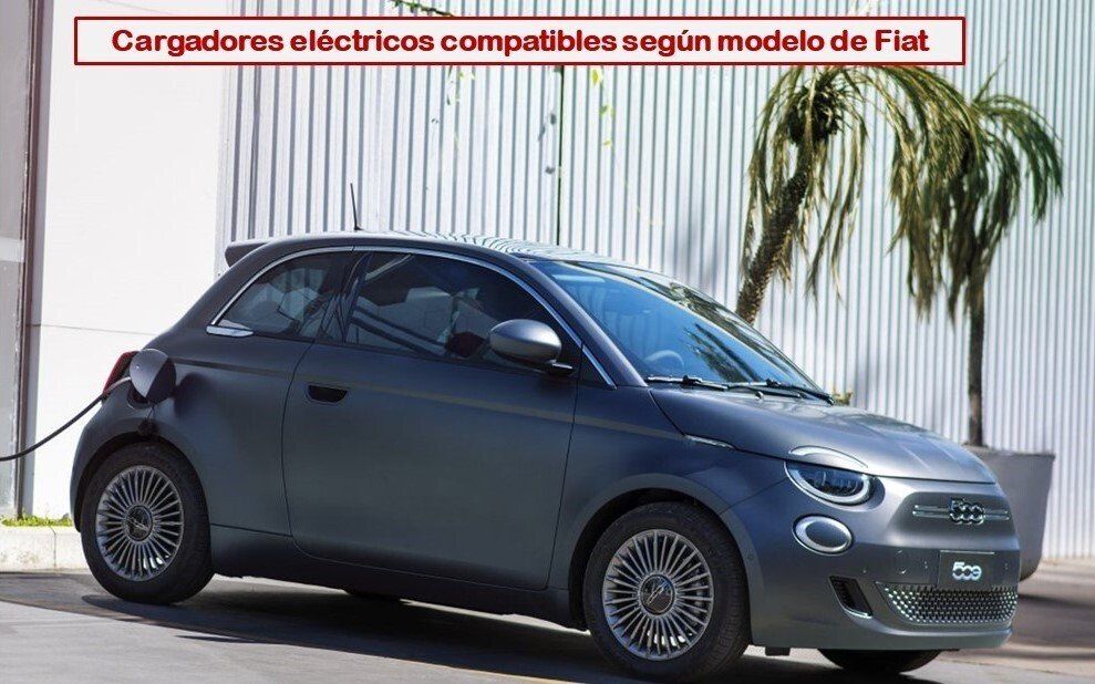 Cargadores eléctricos compatibles con Fiat eléctrico