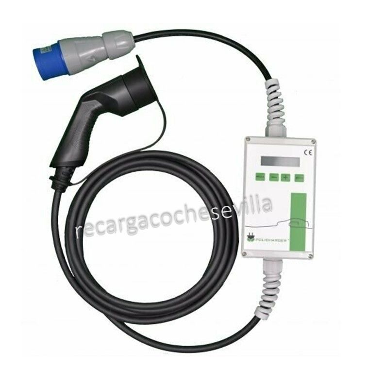 Cargador portátil VE Policharger OUT-T2 7.4 KW,32A TIPO 2