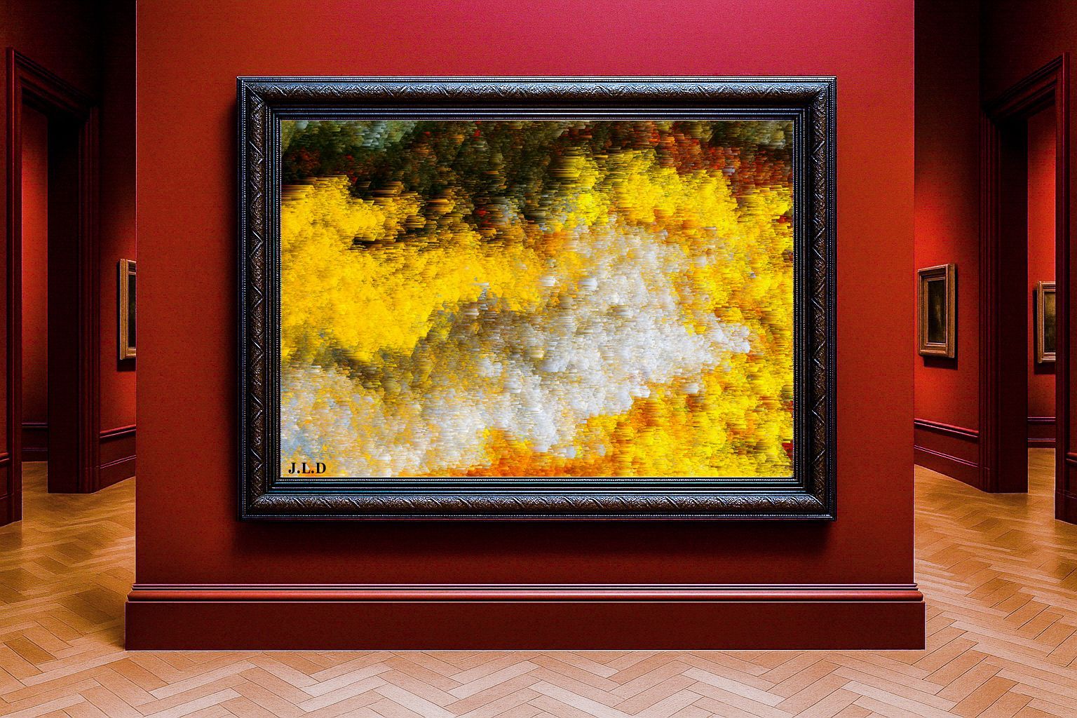 Couché de soleil par jacques lebaud-david