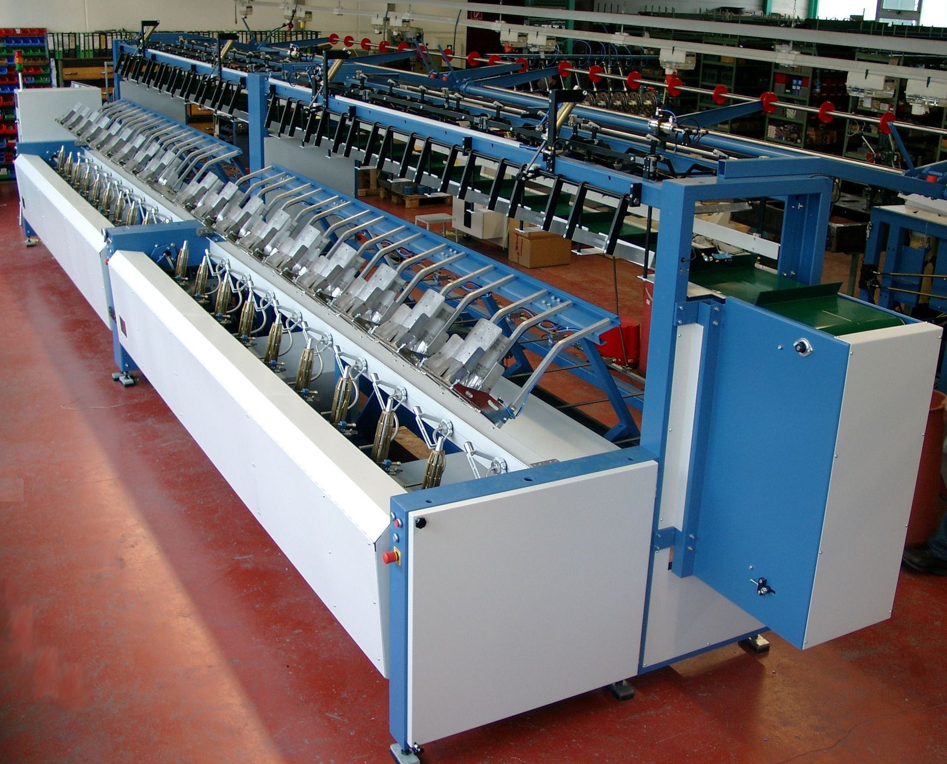 Haspelmaschine Typ HB 500 mit automatischem Abbindegerät CLT