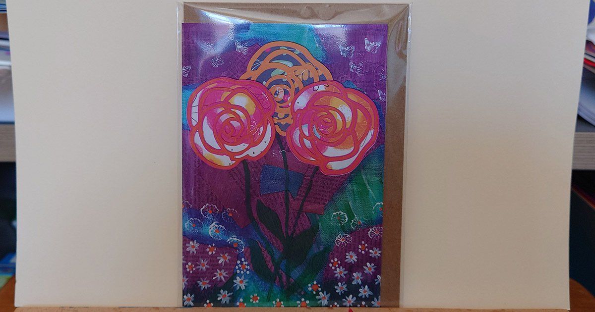 Flowers in a Field of Daisies