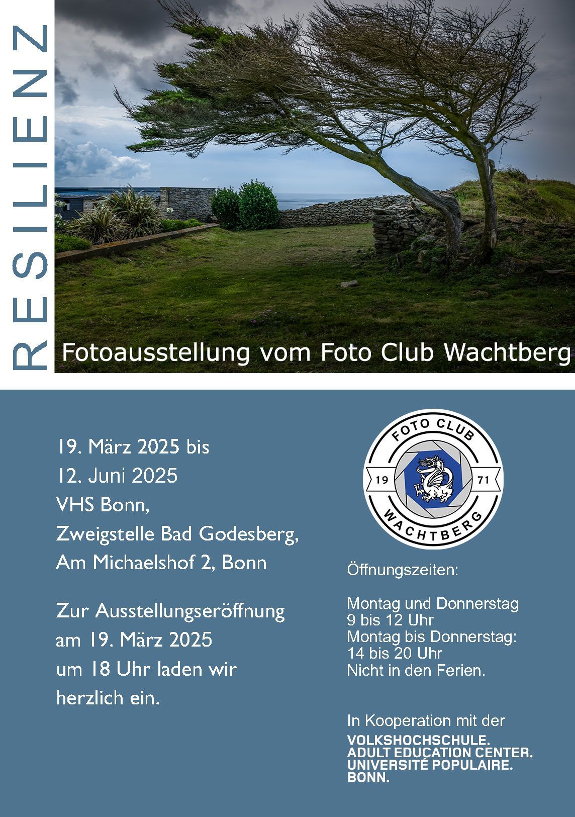 Plakat zum Thema Resilienz