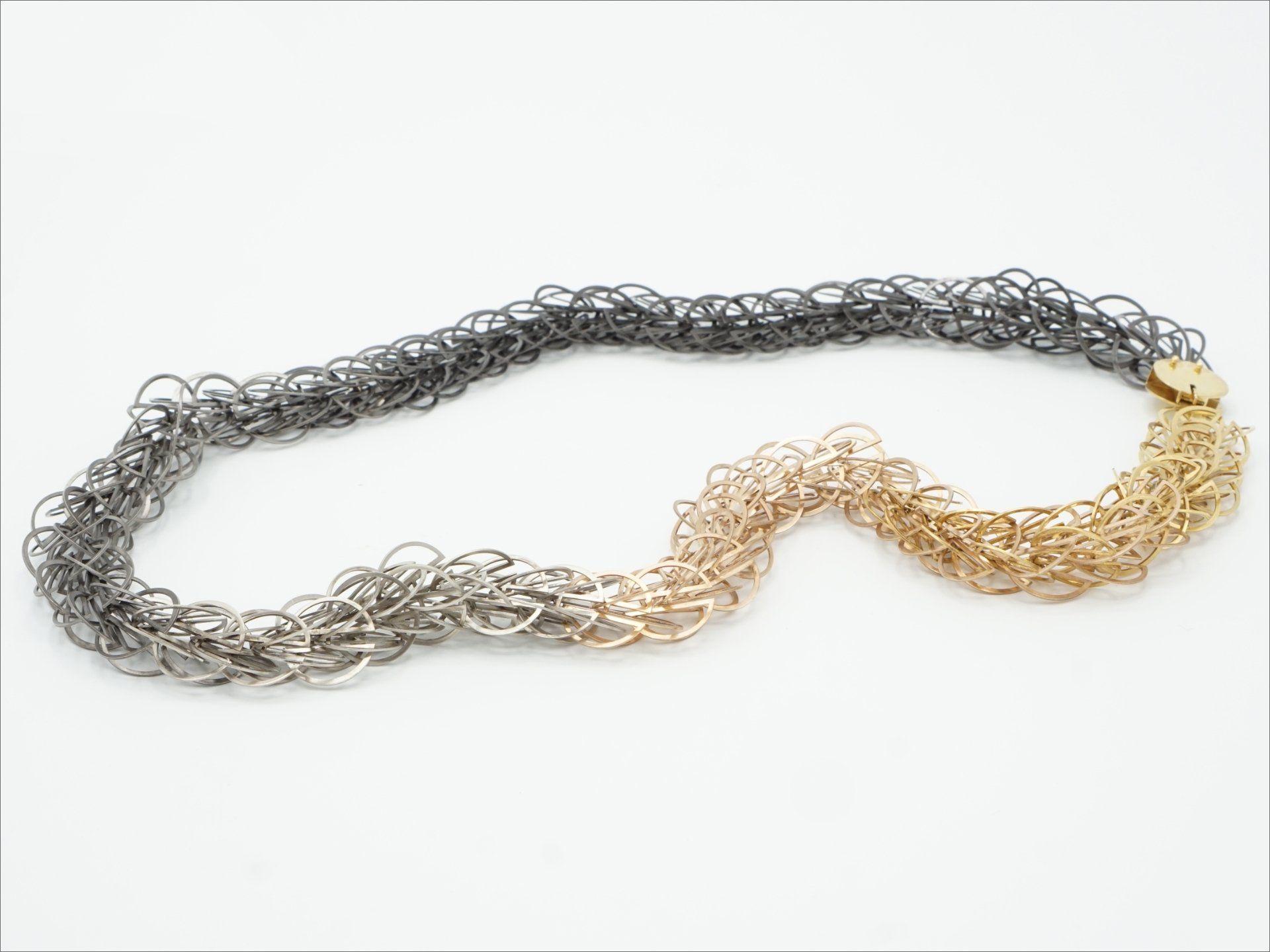 Kette 750 Gelbgold, Weißgold, Rosegold